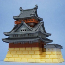 gifu castle architecture buildings structures japan 3d print model - Mito3D