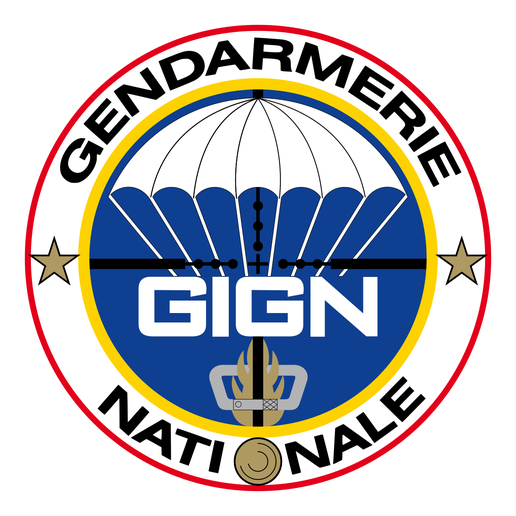 gign badge gendarmerie 3D print model - Mito3D