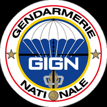 gign badge gendarmerie 3d print model - Mito3D