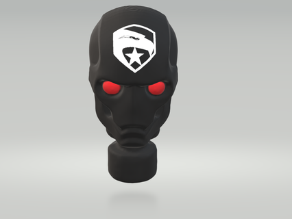 GI Joe droïde bot tête visage gi cuisine robot jouet 3d print model - Mito3D