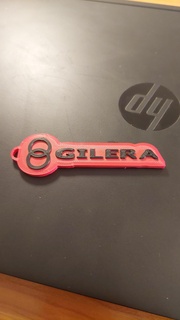 gilera porte clés moto 3d print model - Mito3D
