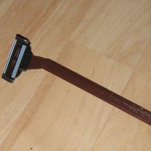 gillette mach 3 razor blade holder various useful supportless pla part openscad bathroom 3d 3d print model - Mito3D