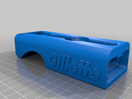 Gillette rasoir couverture gaine mode 3d print model - Mito3D