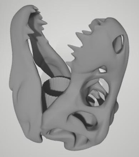 Gillwell rex woggle fazzoletto collo diapositiva dinosauro t 3d print model - Mito3D