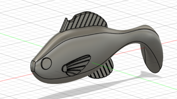 gilly mestre + mofo softbait poleiro graves pique atrair pescaria 3d isca 3d print model - Mito3D