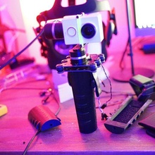 gimbal holder feiyutech mini3d drone camera 3d print model - Mito3D