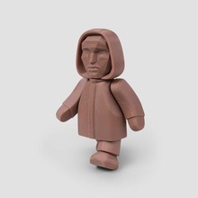gingerbread - squid game frontman 3d print model - Mito3D