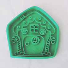 gingerbread cookie cutter casa la cottura in forno di natale 3d print model - Mito3D