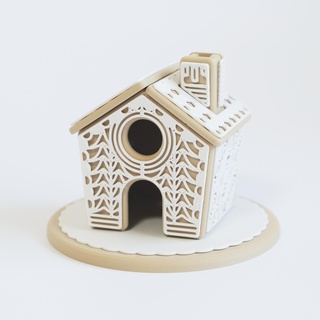 gingerbread house Home christmas hexenhaus gingerbreadhouse lebkuchenhaus 3d print model - Mito3D