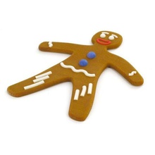 gingerbread man ev 3d print model - Mito3D
