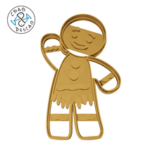 gingerbread man - shrek cookie cutter fondant gadget donkey princess fiona puss boots clay pastry baking 3d print model - Mito3D