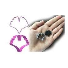 ginko feuille polymère argile coupeurs biscuit coupeur bijoux fabrication outils biologique timbre 3d print model - Mito3D