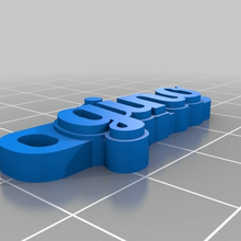 gino personalizado organización 3d print model - Mito3D