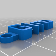 gino ev özelleştirilmiş organizasyon 3d print model - Mito3D