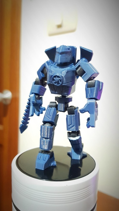 çingene tehlike pasifik jant titanlar oyuncak jaeger siyah uygulama film robot android şekil kopya sanat kızıl tayfun forvet eureka 3d print model - Mito3D