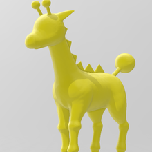 girafa 3d print model - Mito3D