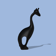 jirafa lindo figura esculpir escultura esculturas animal Arte decoración casa hogar accesorios decorativos 3d print model - Mito3D