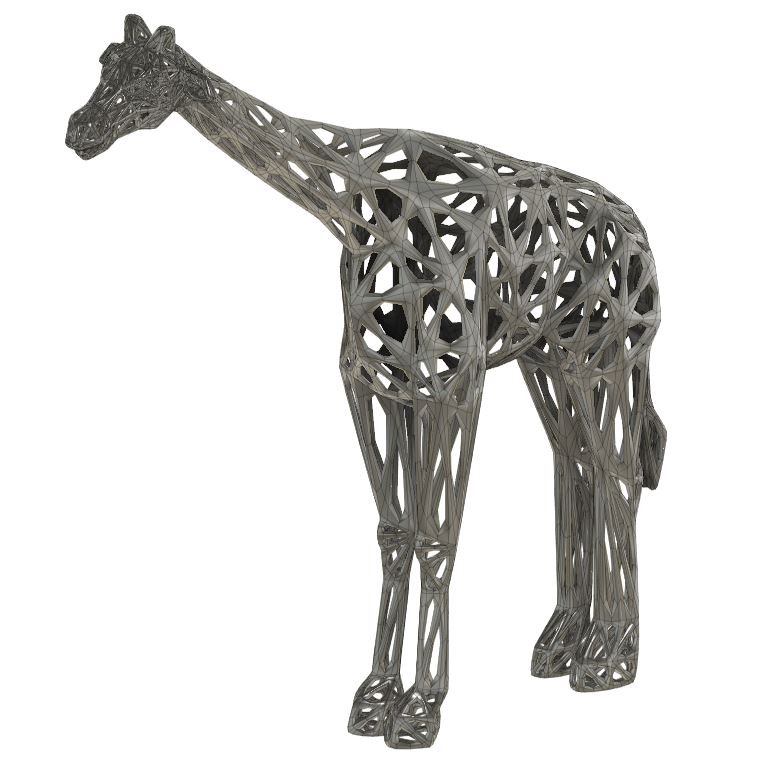 girafe 3D print model - Mito3D