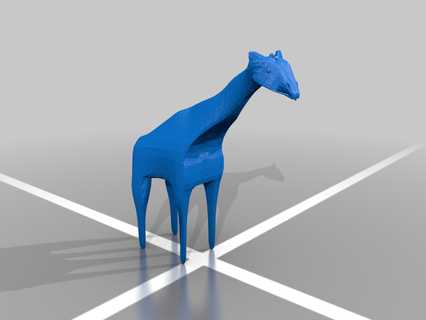 giraffa gioco 3d animale animali giocattolo giocattoli playset Accessori 3d print model - Mito3D