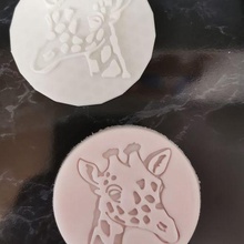 jirafa estampadora ideal magdalenas decoración 3d print model - Mito3D