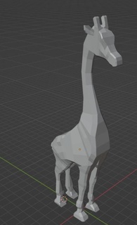 girafe moquillenta animal 3d print model - Mito3D