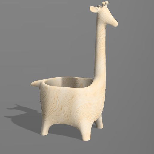 zürafa tencere 3D print model - Mito3D
