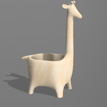 girafe pot 3d print model - Mito3D