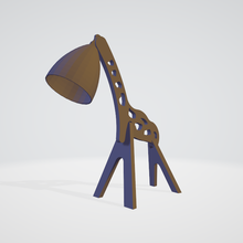 Giraffe geformt Lampe 3d print model - Mito3D