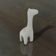 giraffa giocattolo casa divertente ad alta risoluzione ragazzi lo zoo animale 3d print model - Mito3D