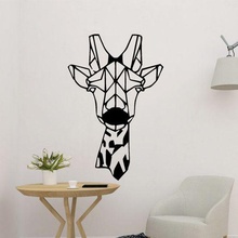 zürafa duvar dekorasyon Sanat dekor Şirin şekil vermek heykel heykeller hayvan ev accessoriesdecorative Konut 3d print model - Mito3D