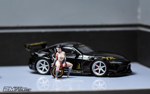 girl113 escala 164 3d impressão modelo mulher homem personagem corpo menina arte miniaturas figura 1 64 diorama garagem 3d print model - Mito3D