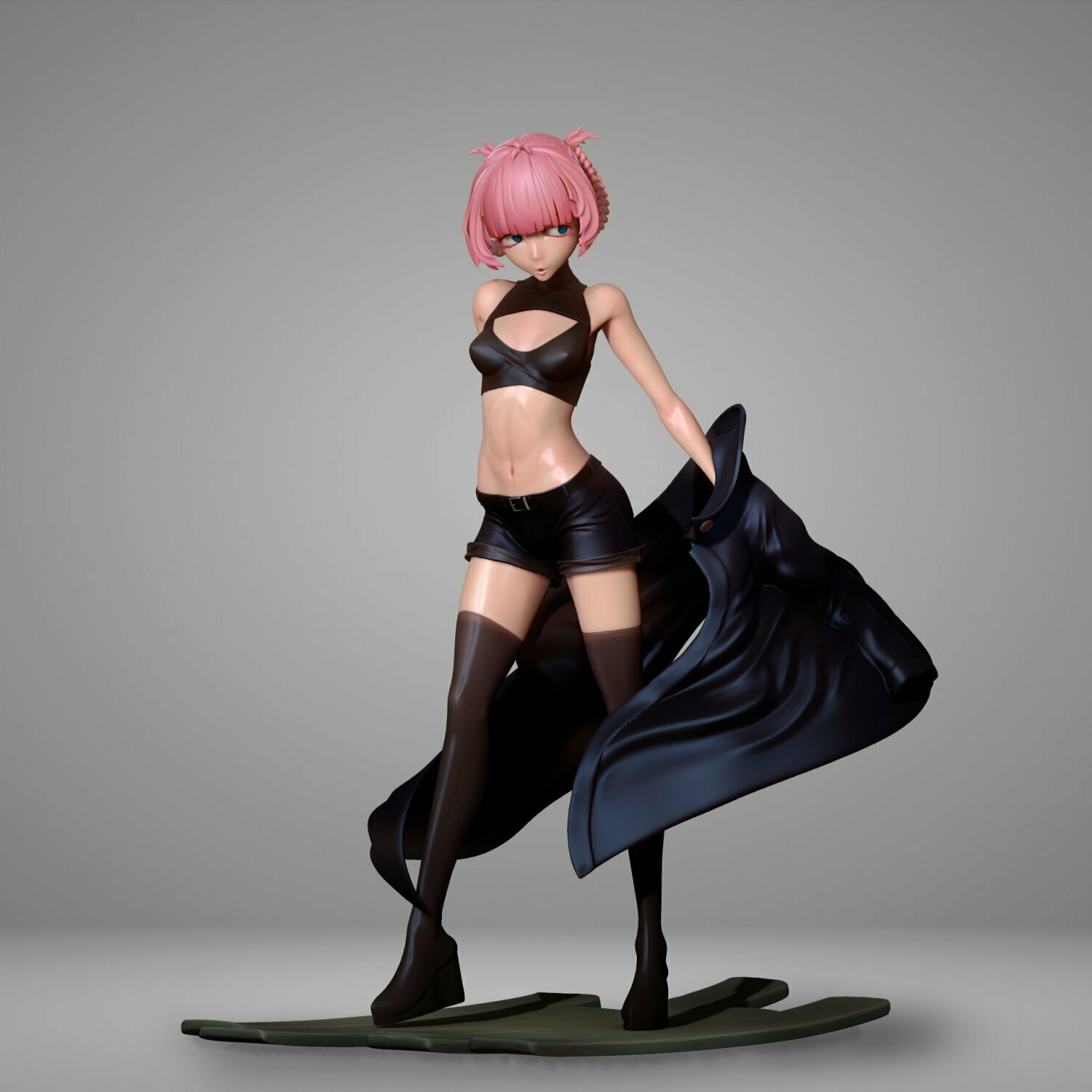 girl anime model Game #anime #cute #girl #art #printing #project #woman #manga #character 3D print model - Mito3D