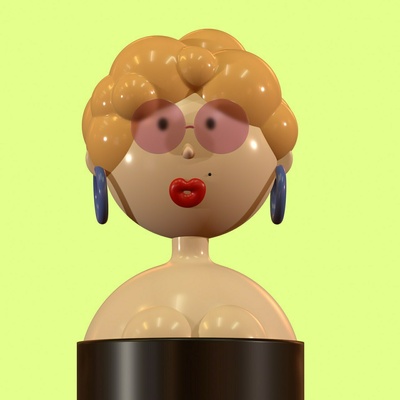 fille personnage 3d print model - Mito3D