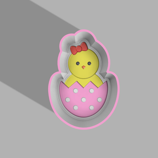 girl chicken shell bath bomb mold Various 1000stl easter 3d printing file in the 3d print model - Mito3D