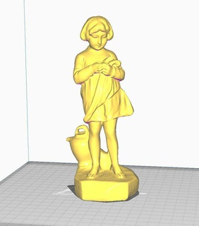 niña jarra 3d print model - Mito3D