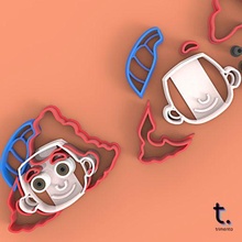 giulia Luca film kurabiye kesici araç kesiciler erkekler kitle Disney 3d print model - Mito3D