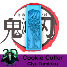 giyu Tomioka biscuit coupeur Kimetsu Yaiba 3d print model - Mito3D
