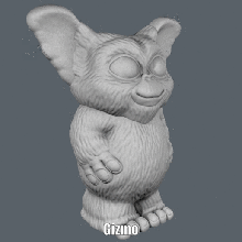 gizmo easy print no support art animal cute figure gremlins model movie sculpture supportless warnerbros 3d print model - Mito3D
