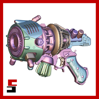 gkz 45 mk3 aramak görev zombiler ışın tabanca Morina stl 3d Yazdır model destek Kostüm oyunu Işın tabancası işaret 3 silah 3d print model - Mito3D