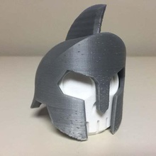 gladiator Helm skully Kunst Skulpturen 3d print model - Mito3D