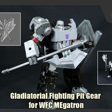 gladiatorial fighting pit gear transformers wfc megatron game 3d print model - Mito3D