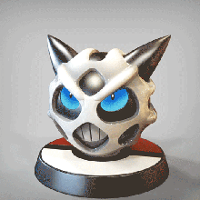 glalie ventilateur art pok lun figurine pokemon 3d print model - Mito3D