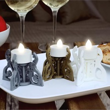 glamping tealight holder home 3d print model - Mito3D