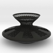 glass 220 home tumbler flower vase 3d print model - Mito3D