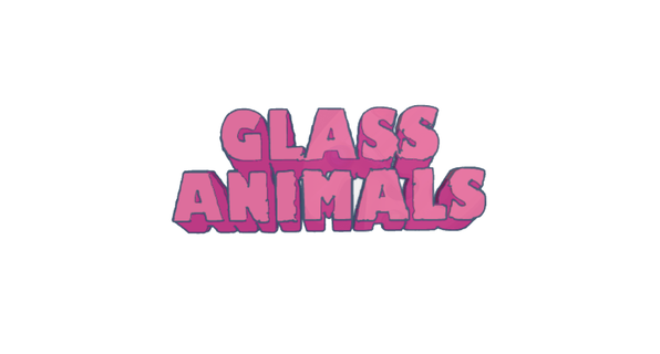 glass animals logo england band 3d print model - Mito3D