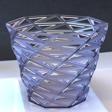 vidrio de la cesta casa sostenedor pluma 3d print model - Mito3D