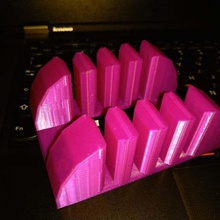 Glas Bett stand tool bauen Platte rack 3d Drucker Zubehör 3d print model - Mito3D
