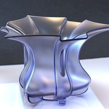 glass bowl home household 3d print model - Mito3D