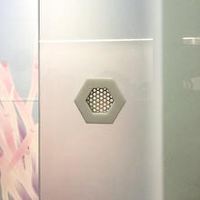 Glas-Tür-self-locking Griff home glassdoor slidingdoor hex 3d print model - Mito3D