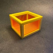glass storage architecture box special scatola scatole 3d print model - Mito3D